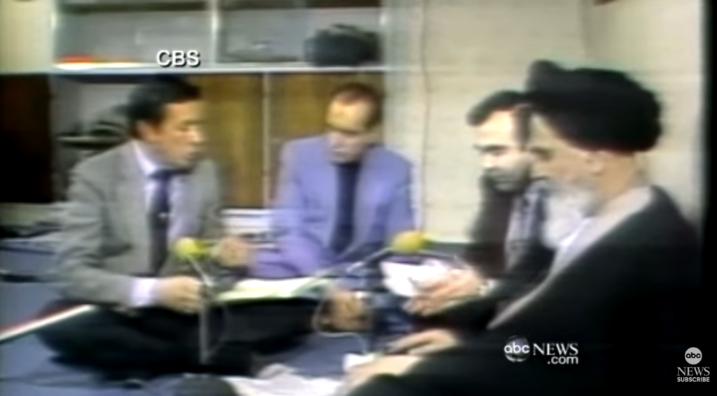 Mike Wallace secured an interview with Ayatollah Khomeini during the Iran hostage crisis. But sure, tell us more about "scoops," Bari.